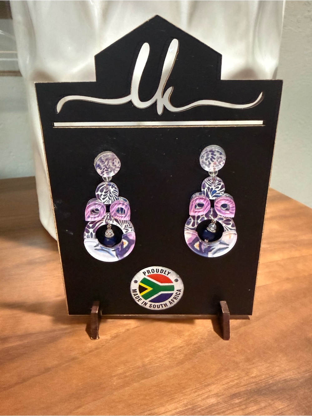 Acrylic Earrings - Made in South Africa!
